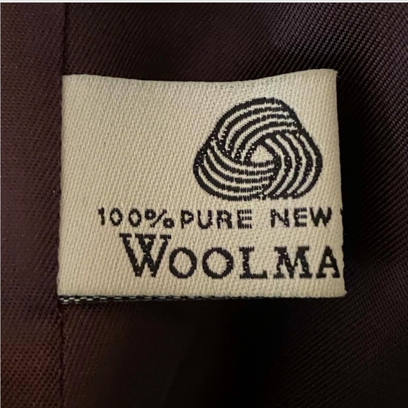 EVAN PICONE Vintage dark grey/black 100% Wool double-breasted blazer. Size 8.EUC - Picture 7 of 8